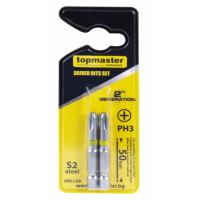 Накрайници PH3 TOPMASTER 50 mm 2 броя