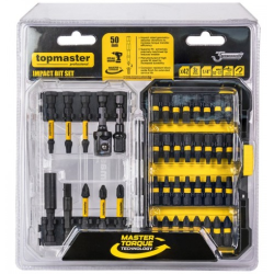 Комплект ударни битове TOPMASTER - 42 части Комплект ударни битове TOPMASTER - 42 части