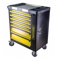 Количка за инструменти TOPMASTER 7 чекмеджета + 182 инструмента Количка за инструменти TOPMASTER 7 чекмеджета + 182 инструмента