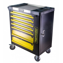 Количка за инструменти TOPMASTER 7 чекмеджета + 182 инструмента
