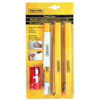Дърводелски моливи TOPMASTER с острилка