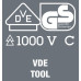Изолиран накрайник WERA Kraftform Kompakt VDE 3065 PZ/S1