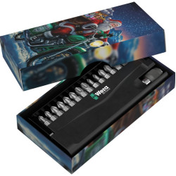 Коледен комплект битове WERA Bit-Check 30 2025, 30 части