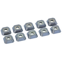 Прави карбидни вложки BERNARDO за KFM 900 Duo - 10 броя