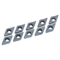 Извити карбидни вложки BERNARDO за KFM 900 Duo - 10 броя