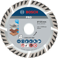 Диамантен диск BOSCH PRO Multi Material 125 mm Диамантен диск BOSCH PRO Multi Material 125 mm