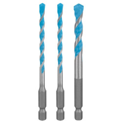 Комплект универсални свредла BOSCH EXPERT HEX-9 Multi Construction Drill Bit, 5x60x100; 6x60x100; 8x50x100 mm, 3 броя Комплект универсални свредла BOSCH EXPERT HEX-9 Multi Construction Drill Bit, 5x60x100; 6x60x100; 8x50x100 mm, 3 броя