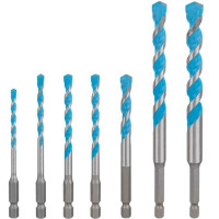 Комплект свредла BOSCH EXPERT HEX-9 MultiConstruction 4,0-12 mm - 7 броя