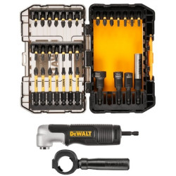 Комплект ударни накрайници DeWALT McLAREN Edition, с ъглова приставка, 33 части