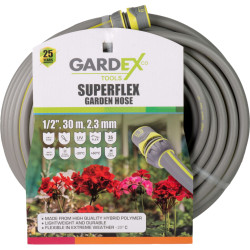 Градински маркуч GARDEX SUPERFLEX 30 m, 1/2"