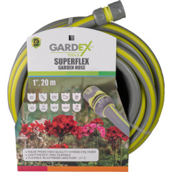 Градински маркуч GARDEX SUPERFLEX 20 m, 1"