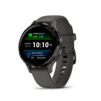 Смарт часовник GARMIN Venu® 3S Slate с Pebble Gray