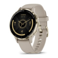 Смарт часовник GARMIN Venu® 3S Soft Gold с French Grey