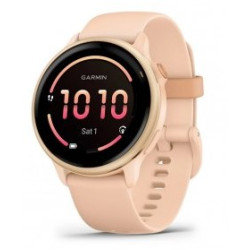 Смарт часовник GARMIN vívoactive® 6 Metallic Pink Dawn