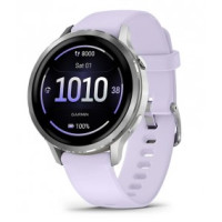 Смарт часовник GARMIN Venu® 4 Silver с Periwinkle