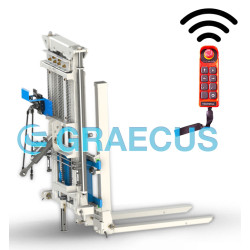 Мачтов мотокар за трактори GRAECUS CLARK1500 TRIPLEX250-RC