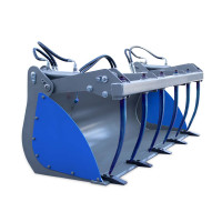 Хидравлично отваряща се кофа с вилици GRAECUS EHBC140