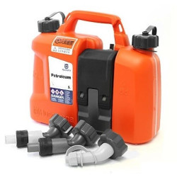 Комбинирана туба за гориво Husqvarna, 5L + 2,5L