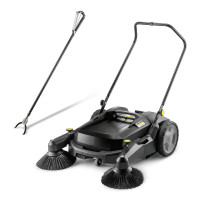 Ръчноводима метачна машина KARCHER без засмукване КМ 70/20 С 2SB + щипка