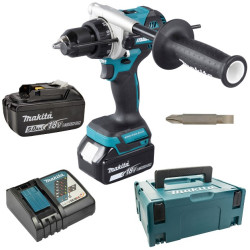 Акумулаторен ударен винтоверт MAKITA DHP492RTJ
