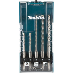 Комплект свредла за бетон MAKITA E-15702, SDS-PLUS, 5-10 mm, 5 броя