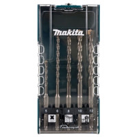 Комплект свредла за бетон MAKITA E-15724, SDS-PLUS, 5-12 mm, 5 броя