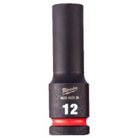 Ударна удължена вложка MILWAUKEE - 1/2", 12 mm