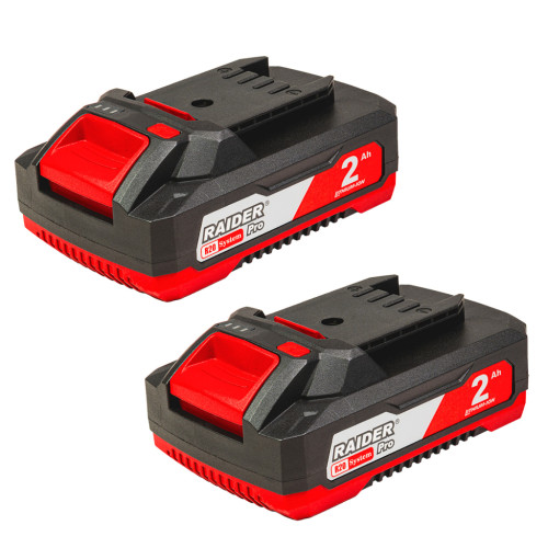 Комплект батерии RAIDER RDP-R20 System, 2x2Ah Комплект батерии RAIDER RDP-R20 System, 2x2Ah