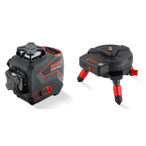 Линеен лазерен нивелир SOLA PLANO 3D GREEN RCB SET Линеен лазерен нивелир SOLA PLANO 3D GREEN RCB SET