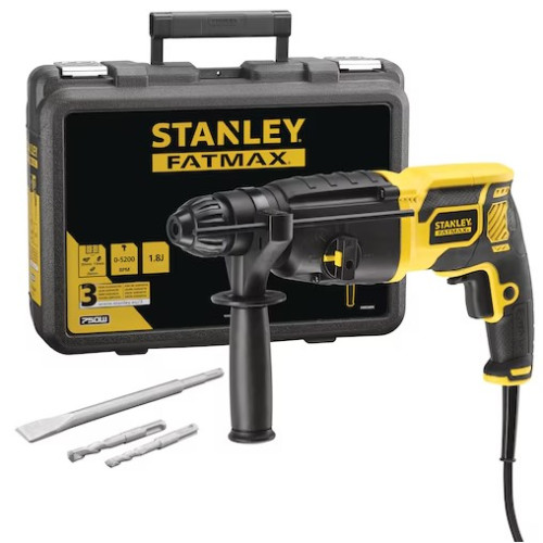 Перфоратор Stanley KFFMED500 750W 1.8J SDS+ Перфоратор Stanley KFFMED500 750W 1.8J SDS+