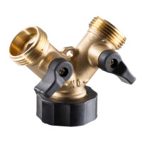 Месингов разклонител TOP GARDEN 3/4"