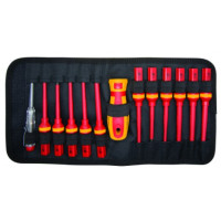 Комплект отвертки изолирани TOPMASTER VDE, 13 броя
