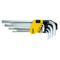 Дълги шестограми TOPMASTER CR-V, 1,5-10 mm Дълги шестограми TOPMASTER CR-V, 1,5-10 mm