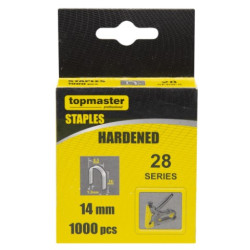 Скоби за такер TOPMASTER 14 mm - 1000 броя Скоби за такер TOPMASTER 14 mm - 1000 броя