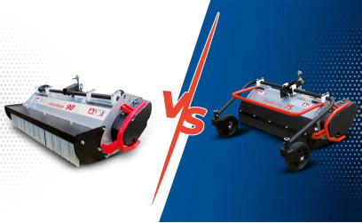 Сравняване на мулчери BCS RollerBlade и BCS BladeRunner