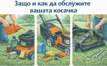 Защо и как да обслужите вашата косачка Защо и как да обслужите вашата косачка
