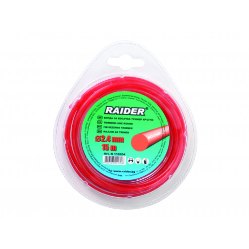 Кръгла корда RAIDER 2,4 mm
