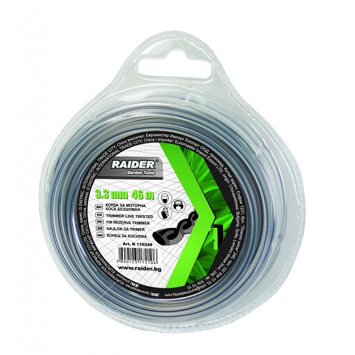 Безшумна корда RAIDER 4,5 mm x 25 m