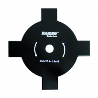 Четиристранен нож за моторна коса RAIDER 255 mm