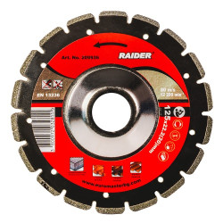 Диамантен диск за шлайфане RAIDER 125x22.2mm Fine