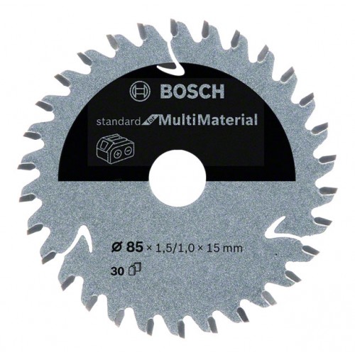 Диск за акумулаторен циркуляр BOSCH Standard for Multi Material, 85 mm