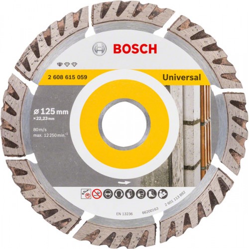 Диамантен диск BOSCH Standard for Universal 125 mm
