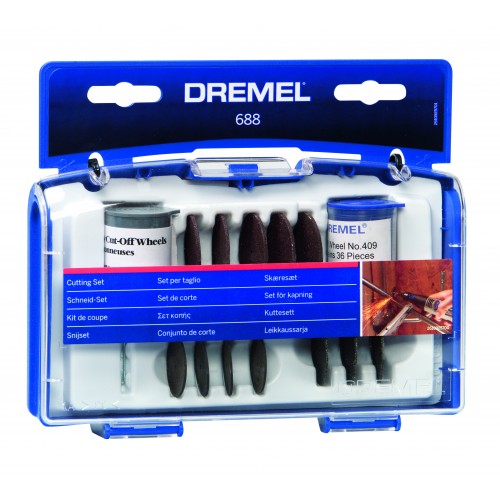 Комплект за рязане DREMEL 688, 69 части