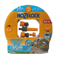Градински маркуч HOZELOCK UltraFlex 1/2" 20 m комплект с конектори
