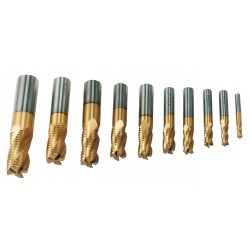 Комплект фрезери HSS-Tin BERNARDO 6-25 mm 