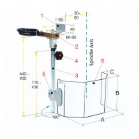Предпазител за бормашини BERNARDO PTR 20/300