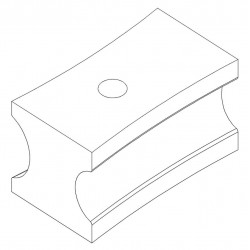 Огъваща обувка BERNARDO 1 1/4" W x 1 1/2" W за BM 42 A / BM 60 A