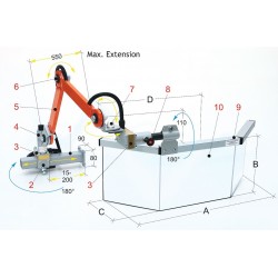 Предпазител за фреза BERNARDO PFR 02/625