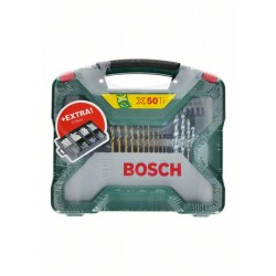 Комплект BOSCH X-Line 50TiN + фиксиращ комплект 173 части