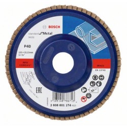 Ламелна шкурка BOSCH X431 Ф125 G40